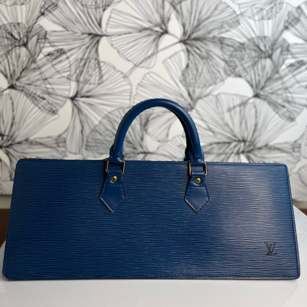 Louis Vuitton Blue Handbag